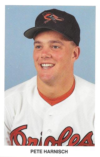 1989 Baltimore Orioles Postcards #NNO Pete Harnisch Front