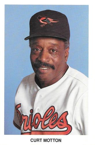 1989 Baltimore Orioles Postcards #NNO Curt Motton Front