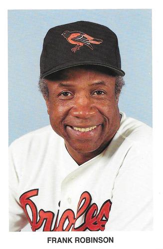 1989 Baltimore Orioles Postcards #NNO Frank Robinson Front