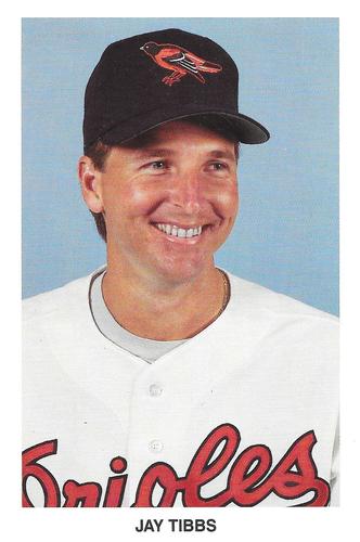 1989 Baltimore Orioles Postcards #NNO Jay Tibbs Front