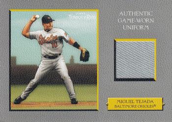 2005 Topps Turkey Red - Relics #TRR-MT Miguel Tejada Front