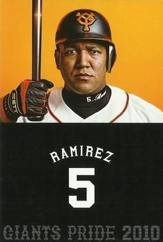 2010 Yomiuri Giants Giants Pride #5 Alex Ramirez Front