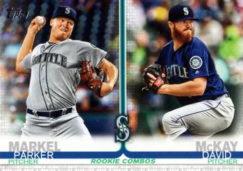 2019 Topps Update #US53 Parker Markel / David McKay Front