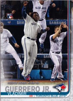 2019 Topps Update #US62 Vladimir Guerrero Jr. Front