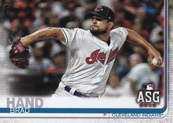 2019 Topps Update #US65 Brad Hand Front
