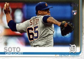 2019 Topps Update #US94 Gregory Soto Front