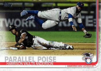 2019 Topps Update #US99 Parallel Poise (Tim Anderson / Josh Harrison) Front