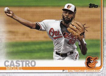 2019 Topps Update #US163 Miguel Castro Front
