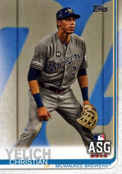 2019 Topps Update #US185 Christian Yelich Front