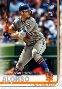 2019 Topps Update #US198 Pete Alonso Front