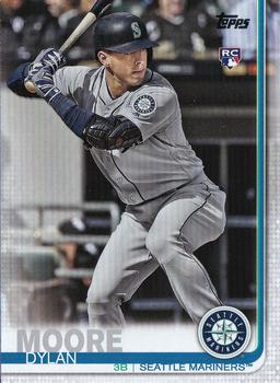 2019 Topps Update #US206 Dylan Moore Front