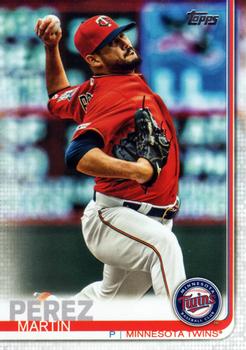 2019 Topps Update #US222 Martin Perez Front