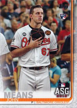 2019 Topps Update #US223 John Means Front