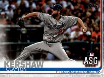 2019 Topps Update #US284 Clayton Kershaw Front