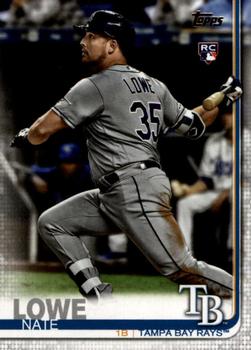2019 Topps Update #US291 Nate Lowe Front