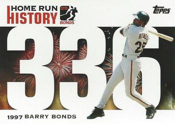 2005 Topps Updates & Highlights - Barry Bonds Home Run History #BB 336 Barry Bonds Front