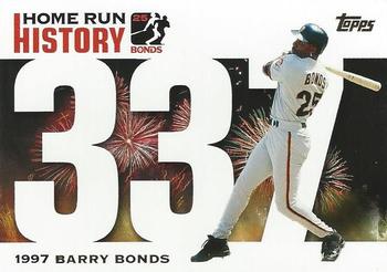 2005 Topps Updates & Highlights - Barry Bonds Home Run History #BB 337 Barry Bonds Front