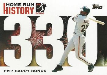 2005 Topps Updates & Highlights - Barry Bonds Home Run History #BB 339 Barry Bonds Front