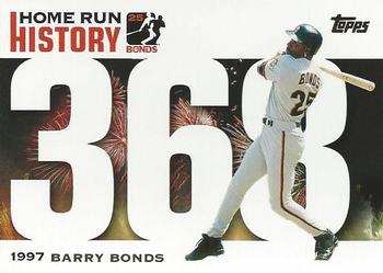 2005 Topps Updates & Highlights - Barry Bonds Home Run History #BB 368 Barry Bonds Front
