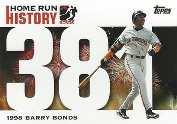 2005 Topps Updates & Highlights - Barry Bonds Home Run History #BB 381 Barry Bonds Front
