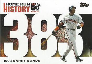 2005 Topps Updates & Highlights - Barry Bonds Home Run History #BB 383 Barry Bonds Front