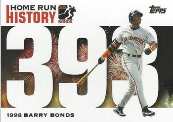 2005 Topps Updates & Highlights - Barry Bonds Home Run History #BB 393 Barry Bonds Front
