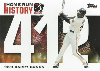 2005 Topps Updates & Highlights - Barry Bonds Home Run History #BB 412 Barry Bonds Front