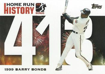 2005 Topps Updates & Highlights - Barry Bonds Home Run History #BB 413 Barry Bonds Front