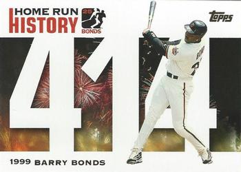2005 Topps Updates & Highlights - Barry Bonds Home Run History #BB 414 Barry Bonds Front
