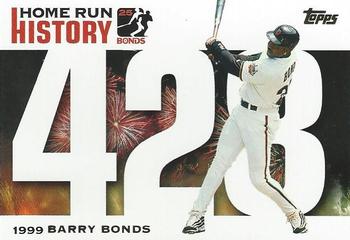 2005 Topps Updates & Highlights - Barry Bonds Home Run History #BB 428 Barry Bonds Front