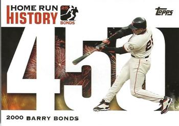 2005 Topps Updates & Highlights - Barry Bonds Home Run History #BB 450 Barry Bonds Front