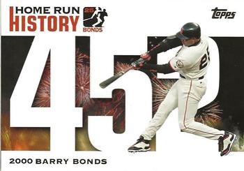 2005 Topps Updates & Highlights - Barry Bonds Home Run History #BB 452 Barry Bonds Front