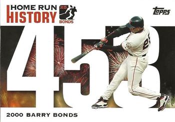 2005 Topps Updates & Highlights - Barry Bonds Home Run History #BB 453 Barry Bonds Front