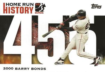 2005 Topps Updates & Highlights - Barry Bonds Home Run History #BB 455 Barry Bonds Front