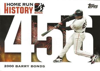 2005 Topps Updates & Highlights - Barry Bonds Home Run History #BB 456 Barry Bonds Front