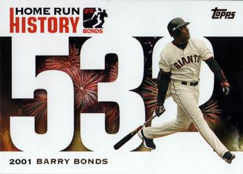 2005 Topps Updates & Highlights - Barry Bonds Home Run History #BB 532 Barry Bonds Front
