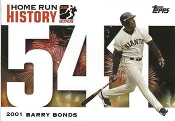 2005 Topps Updates & Highlights - Barry Bonds Home Run History #BB 541 Barry Bonds Front