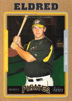 2005 Topps Updates & Highlights - Gold #UH59 Brad Eldred Front
