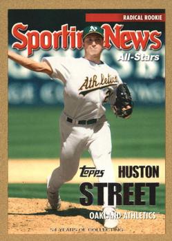 2005 Topps Updates & Highlights - Gold #UH169 Huston Street Front