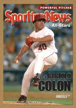 2005 Topps Updates & Highlights - Gold #UH171 Bartolo Colon Front