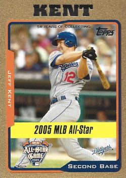2005 Topps Updates & Highlights - Gold #UH192 Jeff Kent Front