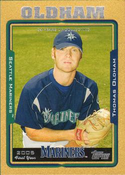 2005 Topps Updates & Highlights - Gold #UH240 Thomas Oldham Front