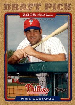 2005 Topps Updates & Highlights - Gold #UH330 Mike Costanzo Front