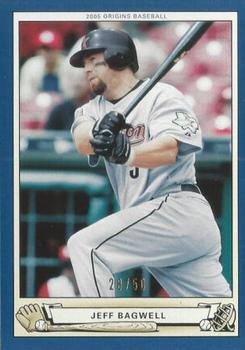 2005 UD Origins - Blue #47 Jeff Bagwell Front
