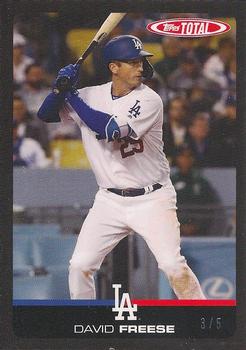 2019 Topps Total - Black #28 David Freese Front