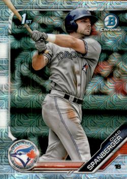 2019 Bowman - Chrome Prospects Mojo Refractors #BCP-87 Chad Spanberger Front