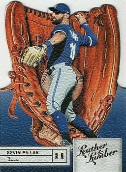 2019 Panini Leather & Lumber - Die Cut #4 Kevin Pillar Front