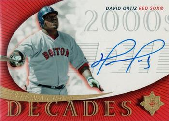 2005 UD Ultimate Signature Edition - Decades #SD-DO David Ortiz Front