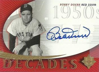 2005 UD Ultimate Signature Edition - Decades #SD-BD Bobby Doerr Front