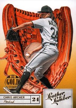 2019 Panini Leather & Lumber - Embossed Gold Proof #23 Chris Archer Front